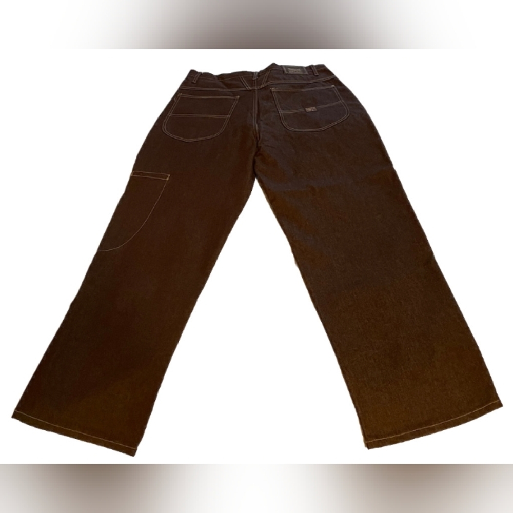 Marithe Francois Girbaud brown jeans